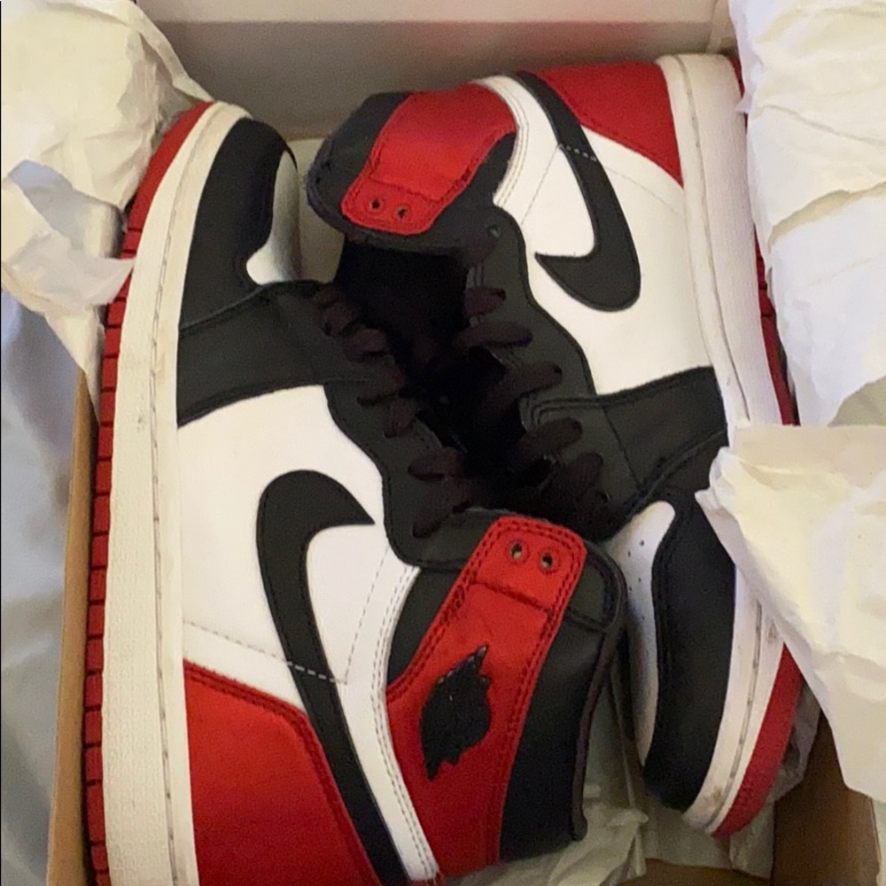 Air Jordan black toe 1s W